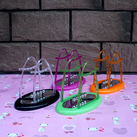 Desk Pendulum Toy with mirror newtons cradle steel