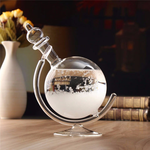 Forecast Crystal  Glass Base Globe