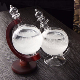Forecast Crystal  Glass Base Globe