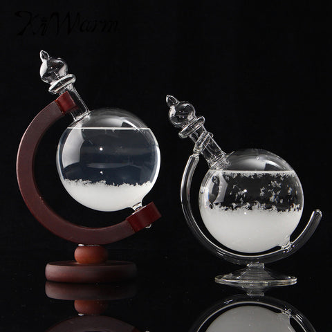 Forecast Crystal  Glass Base Globe
